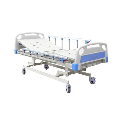 Cama de hospital manual da UTI multifuncional de cuidados domiciliares para pacientes com bom preço CE